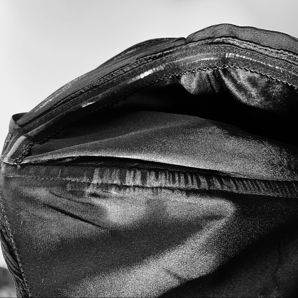 NWT London Style Black Beaded Strapless Cocktail Dress SZ 14 - Picture 6 of 9